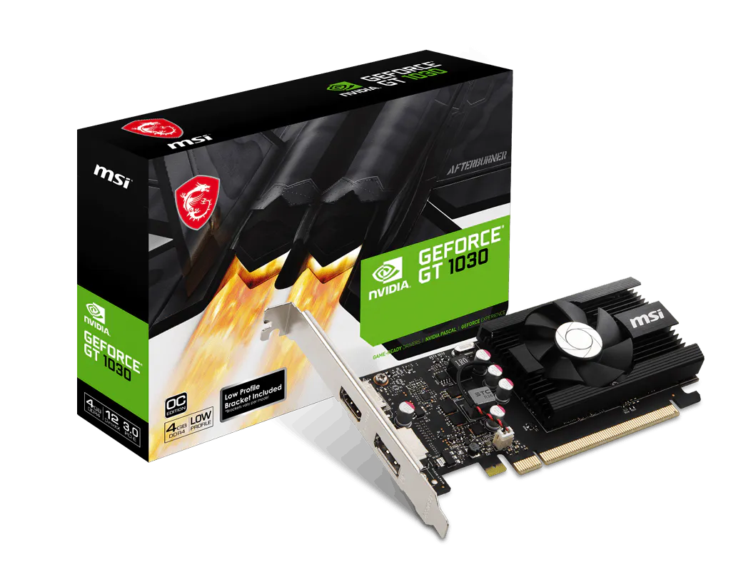 MSI GeForce® GT 1030 4GD4 LP OC